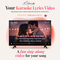 Karaoke Lyrics Video — Sing Your Story